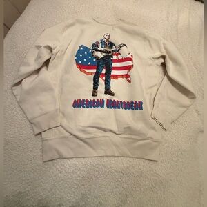 Zach Bryan American Heartbreak Graphic Crewneck Sweater